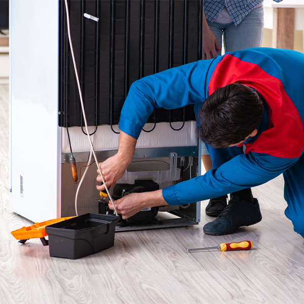 how much do you charge for refrigerator repair services in Olmstead Kentucky